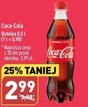 ALDI Coca-Cola 0,5 l oferta