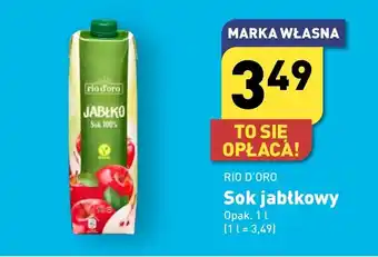 ALDI RIO D'ORO Sok jabłkowy 1l oferta