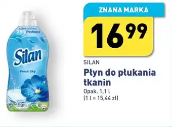 ALDI SILAN Płyn do płukania tkanin 1,1l oferta