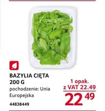 Selgros BAZYLIA CIĘTA 200 G oferta
