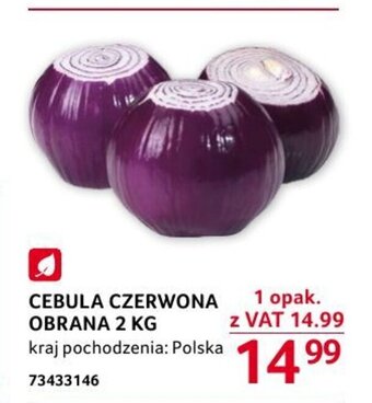 Selgros CEBULA CZERWONA OBRANA 2 KG oferta