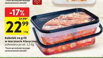 Intermarche Kubełek na grill w marynacie klasycznej oferta