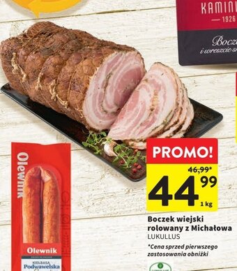 Intermarche Boczek wiejski rolowany z michałowa oferta