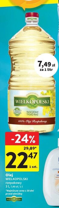 Intermarche Olej rzepakowy oferta