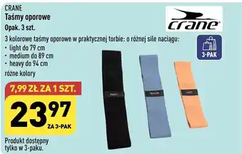 ALDI CRANE Taśmy oporowe 3 szt. oferta