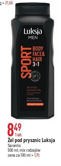 E.Leclerc Żel pod prysznic sport oferta