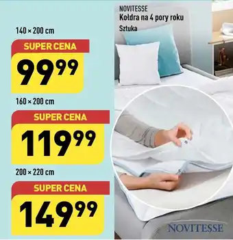 ALDI NOVITESSE Kołdra na 4 pory roku 140x200cm oferta