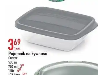 E.Leclerc Pojemnik na żywność kwadratowy 1.75 l oferta