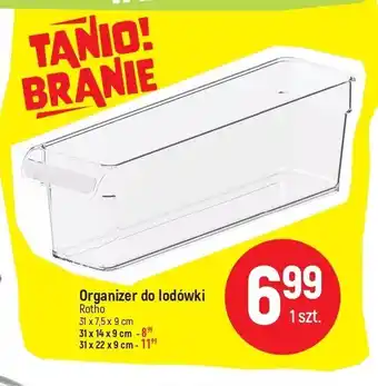 E.Leclerc Organizer do lodówki 31 x 22 x 9 cm oferta