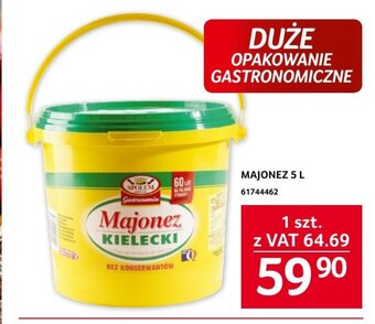Selgros MAJONEZ 5 L oferta