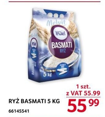 Selgros RYŻ BASMATI 5 KG oferta