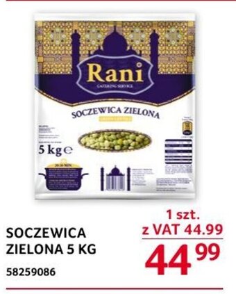 SOCZEWICA ZIELONA 5 KG