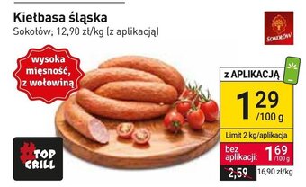 Stokrotka Kiełbasa śląska Sokołów 100g oferta