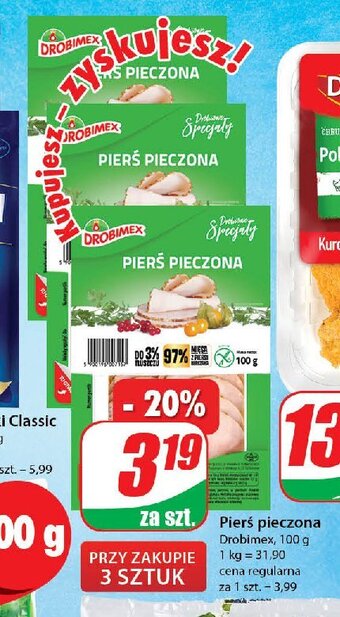 Dino Pierś pieczona z papryką oferta