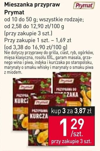 Stokrotka Mieszanka przypraw Prymat 10-50g oferta