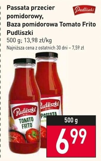 Stokrotka Passata przecier pomidorowy, Baza pomidorowa Tomato Frito Pudliszki 500g oferta