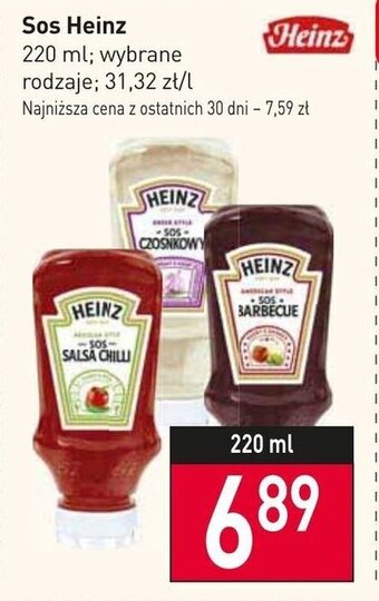 Stokrotka Sos Heinz 220ml oferta