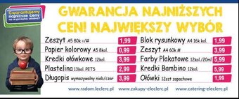 E.Leclerc Kredki ołówkowe oferta