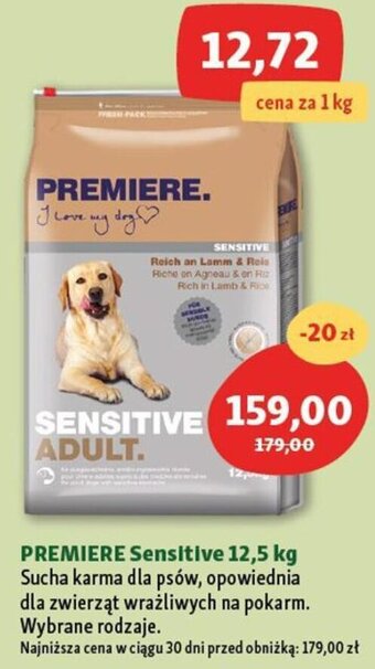 Maxi Zoo PREMIERE Sensitive 12,5 kg oferta