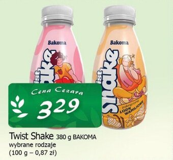Cezar Delikatesy BAKOMA Twist Shake 380 g oferta
