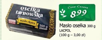 Cezar Delikatesy LACPOL Masło osełka 300 g oferta