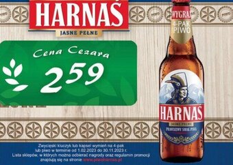 Cezar Delikatesy Piwo Harnaś oferta
