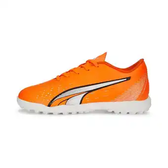 Decathlon Buty do piłki nożnej dla dzieci puma ultra play tt hg.4 oferta