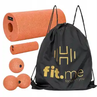 Decathlon Fit.me zestaw roller pro różowy oferta