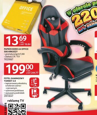 Selgros FOTEL GAMINGOWY TUNNEY 2.0 oferta