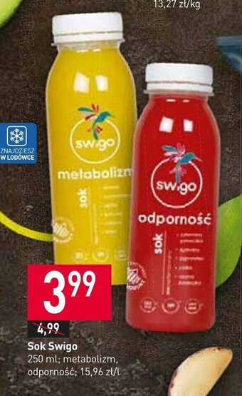 Stokrotka Sok Swigo 250 ml oferta