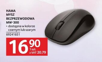 Selgros HAMA MYSZ BEZPRZEWODOWA MW-300 oferta
