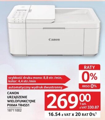 Selgros CANON URZĄDZENIE WIELOFUNKCYJNE PIXMA TR4551 oferta