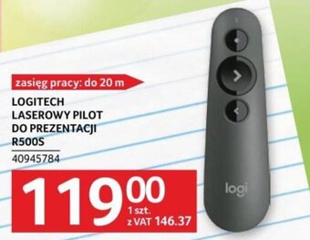 Selgros LOGITECH LASEROWY PILOT DO PREZENTACJI R500S oferta