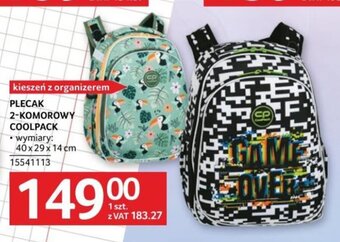 Selgros PLECAK 2-KOMOROWY COOLPACK oferta