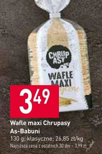 Wafle maxi Chrupasy As-Babuni 130g