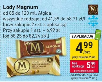 Stokrotka Lody Magnum od 85 do 120 ml oferta
