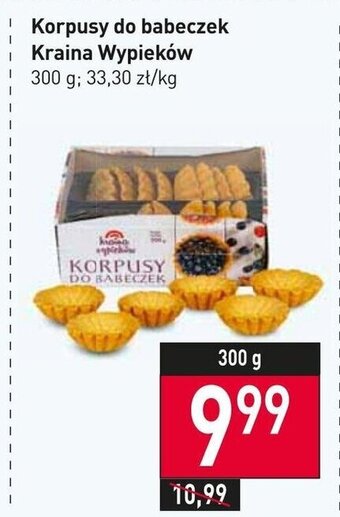 Korpusy do babeczek Kraina Wypieków 300 g