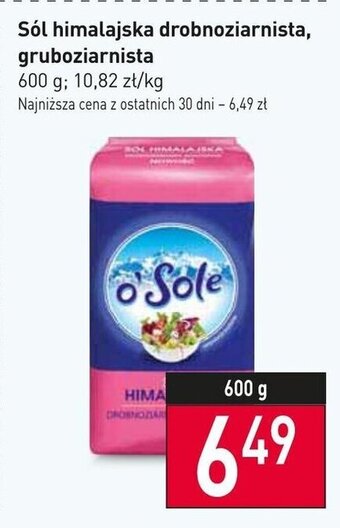 Stokrotka Sól himalajska drobnoziarnista, gruboziarnista 600g oferta