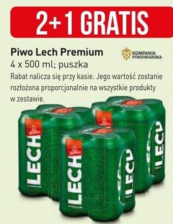 Stokrotka Piwo Lech Premium oferta