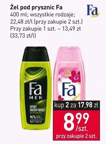 Stokrotka Żel pod prysznic Fa 400 ml oferta