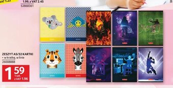Selgros ZESZYT A5/32 KARTKI oferta