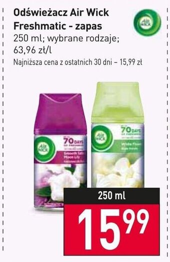 Stokrotka Odświeżacz Air Wick Freshmatic - zapas 250ml oferta