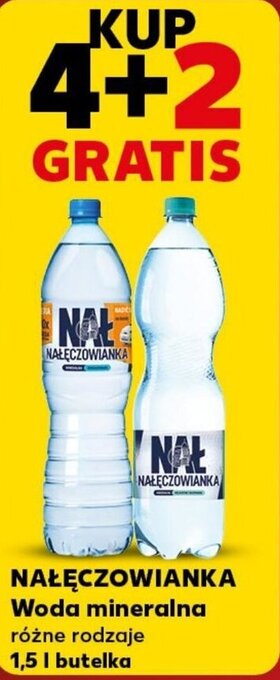 Kaufland NAŁĘCZOWIANKA Woda mineralna 1,5 I oferta
