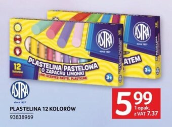 Selgros PLASTELINA 12 KOLORÓW oferta