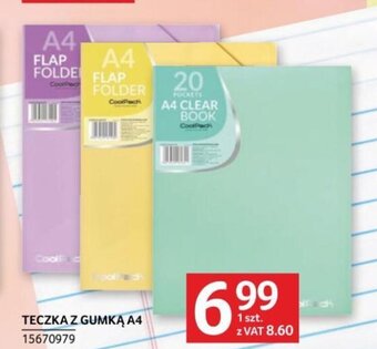 TECZKA Z GUMKĄ A4