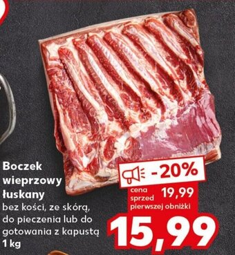 Kaufland Boczek wieprzowy łuskany 1kg oferta