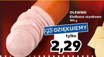 Kaufland OLEWNIK Kiełbasa szynkowa 100 g oferta