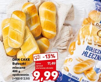 Kaufland DAN CAKE Bułeczki mleczne 400 g opakowanie oferta