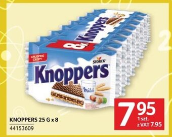Selgros KNOPPERS 25 G x 8 oferta