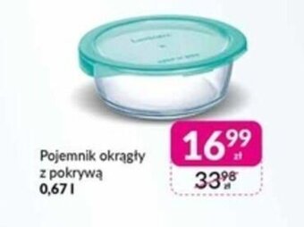 Stokrotka Pojemnik okrągły z pokrywą 0,67 L oferta
